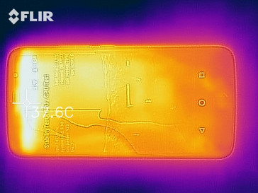 Heatmap Motorola Moto G5s front