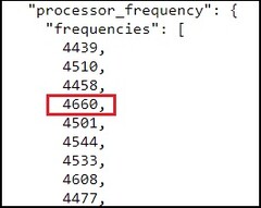 Clock to 4,660 MHz. (Image source: Geekbench)