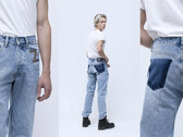The Z Flip Pocket Denim jeans are ridiculous, but they are not bad value for money all things considered. (Image source: Dr Denim & Samsung)