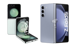 The Galaxy Z Flip5 and Galaxy Z Fold5 will be available in multiple colour options. (Image source: @_snoopytech_)