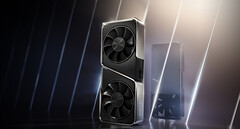 The RTX 3060 and RTX 3060 SUPER/Ti will probably resemble the RTX 3070, pictured. (Image source: NVIDIA)