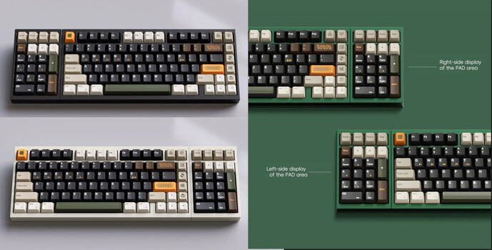 The Luminkey98 is not cheap, but it offers a lot of customisation and a near full-size layout. (Image source: Luminkey)