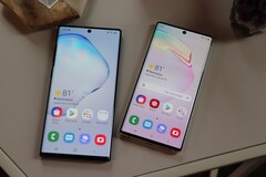 The Galaxy Note 10 duo. (Source: Yahoo)