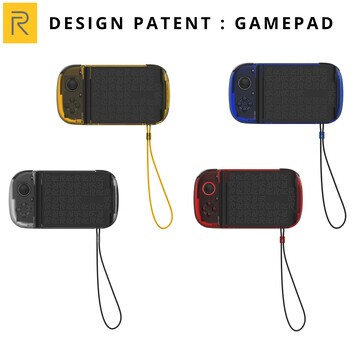 Realme Gamepad design patent. (Image source: @_the_tech_guy)