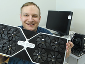 The upcoming Nvidia AD102 RTX 4090 GPU may hit 100 TFLOPs FP32 performance. (Image Source: Captain's Workspace on YouTube)