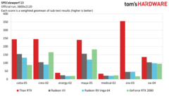 Radeon VII - SPECviewperf 13. (Source: Tom's Hardware)