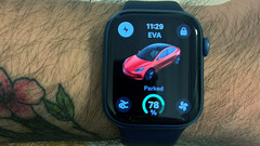 Tesla's Apple Watch app is out with some basic functions (Image source: Ryan Anderson/X)