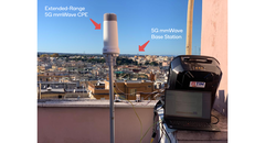 TIM and its partners claim to get high-speed 5G over this long-range connection. (Source: Qualcomm)