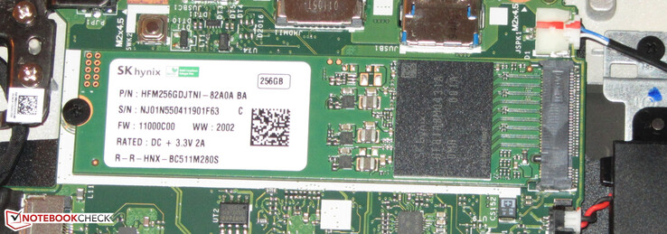 NVMe-SSD as system storage device