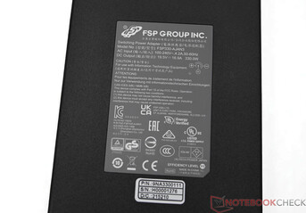Power supply (19.5 V; 16.9 A)