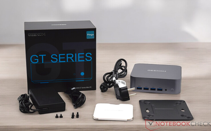 Scope of delivery of the Geekom GT1 Mega