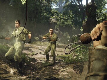 Indiana Jones and the Great Circle PS5 combat (Image source: Sony PlayStation Store)
