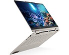 The Lenovo Yoga 7 14 OLED (model 14AKP10) features a 5-megapixel webcam with IR and a privacy shutter (Image source: Lenovo)