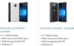 Microsoft Lumia 950 XL and Lumia 950 coming next week
