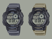 Casio has launched the AE1000W-5AV and AE1000W-8AV watches (pictured) in the US. (Image source: Casio)