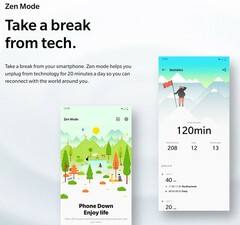 Zen Mode is one of OxygenOS' latest new tricks. (Source: OnePlus) Zen Mode is one of OxygenOS' latest new tricks. (Source: OnePlus)