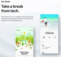 Zen Mode is one of OxygenOS&#039; latest new tricks. (Source: OnePlus)