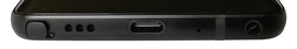 Bottom: stylus, USB Type-C, 3.5-mm audio jack