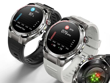 It can also monitors blood oxygen levels and heart rate.