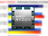 The Ryzen 9 7950X3D packs 16 cores, 32 threads, and 128 MB of 3D V-Cache. (Source: AMD/3DCenter-edited)