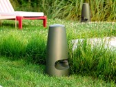 The latest outdoor speaker by Triangle is available in grey and green. (Image source: Triangle)