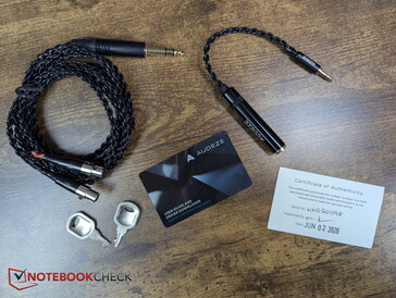 Cable, adapter and certificate