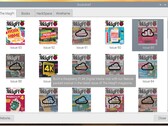 The new Bookshelf app in the new Raspberry Pi OS. (Source: Raspberry Pi Foundation)