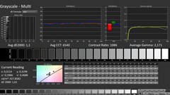 CalMAN: Grayscale (calibrated)