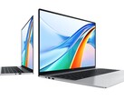 Honor's MagicBook X Pro laptops now come with Intel Raptor Lake processors. (Image source: Honor)