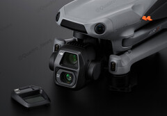 DJI Air 3S camera module. (Image source: @Quadro_News)