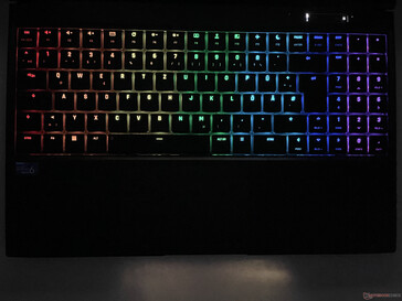 Schenker XMG Neo 15 - key illumination