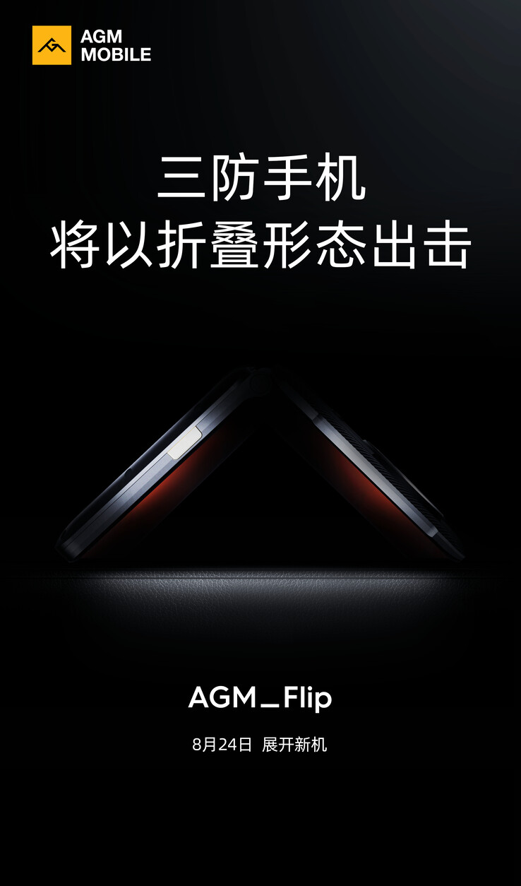 AGM Flips out in a new teaser. (Source: AGM via Weibo)
