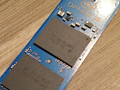 The new Optane 800p SSDs integrate four or eight 3D XPoint memory dies and feature improved read/write speeds. (Source: Anandtech)