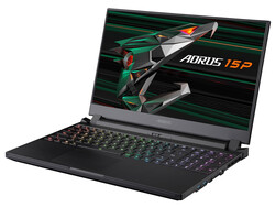 The Aorus 15P XC (8DE2430SH), test unit provided by Gigabyte Germany