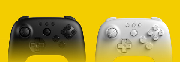 The 8BitDo 64 Controller is available in Black and White color options. (Image source: 8BitDo)