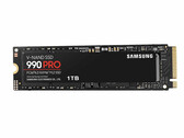 The 990 Pro series debuted in 2022. Promo shot of one such SSD pictured.
