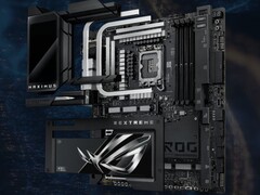 A render of the ASUS ROG Maximus Z890 Extreme motherboard