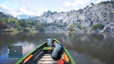 Far Cry 4 allows players to drive a range of vehicles including boats. (Image source: Ubisoft)