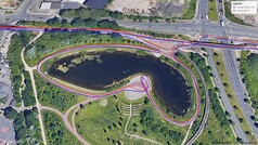 GNSS measurement: Pond