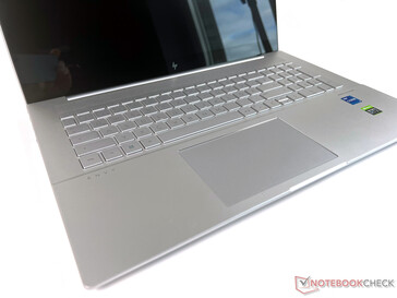 HP Envy 17 laptop review: GeForce GPU plays on elegant 4K display
