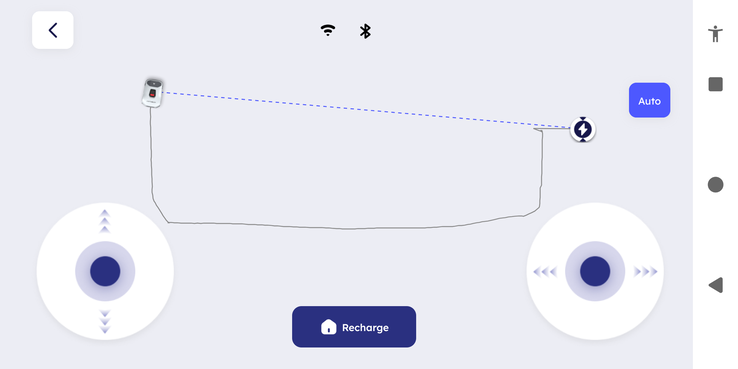 Joystick mapping and auto mode are available