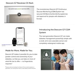 Dexcom G7. (Image source: Dexcom)