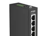 The DIS-100E-05 offers four Fast Ethernet ports