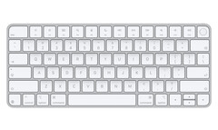 Apple’s new Magic Keyboard replaces text labels on several keys with icons.