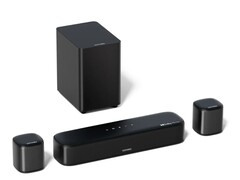 Aura A50 Pro soundbar offers spatial audio thanks to additional speakers (Image source: Ultimea)
