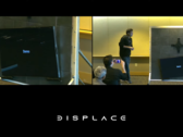 The Displace TV demos its new safety feature. (Source: Displace)