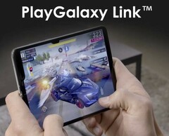 Samsung will most likely launch a gaming smartphone together with the PlayGalaxy Link mobile gaming service. (Source: LetsGoDigital)