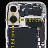 The main camera module size of the iPhone 17