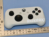 Microsoft's new Xbox controller has a comparatively squat form factor.