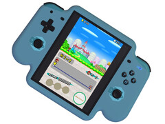 A mockup of the MagicX Two58 running New Super Mario Bros. (Image source: MagicX - edited)